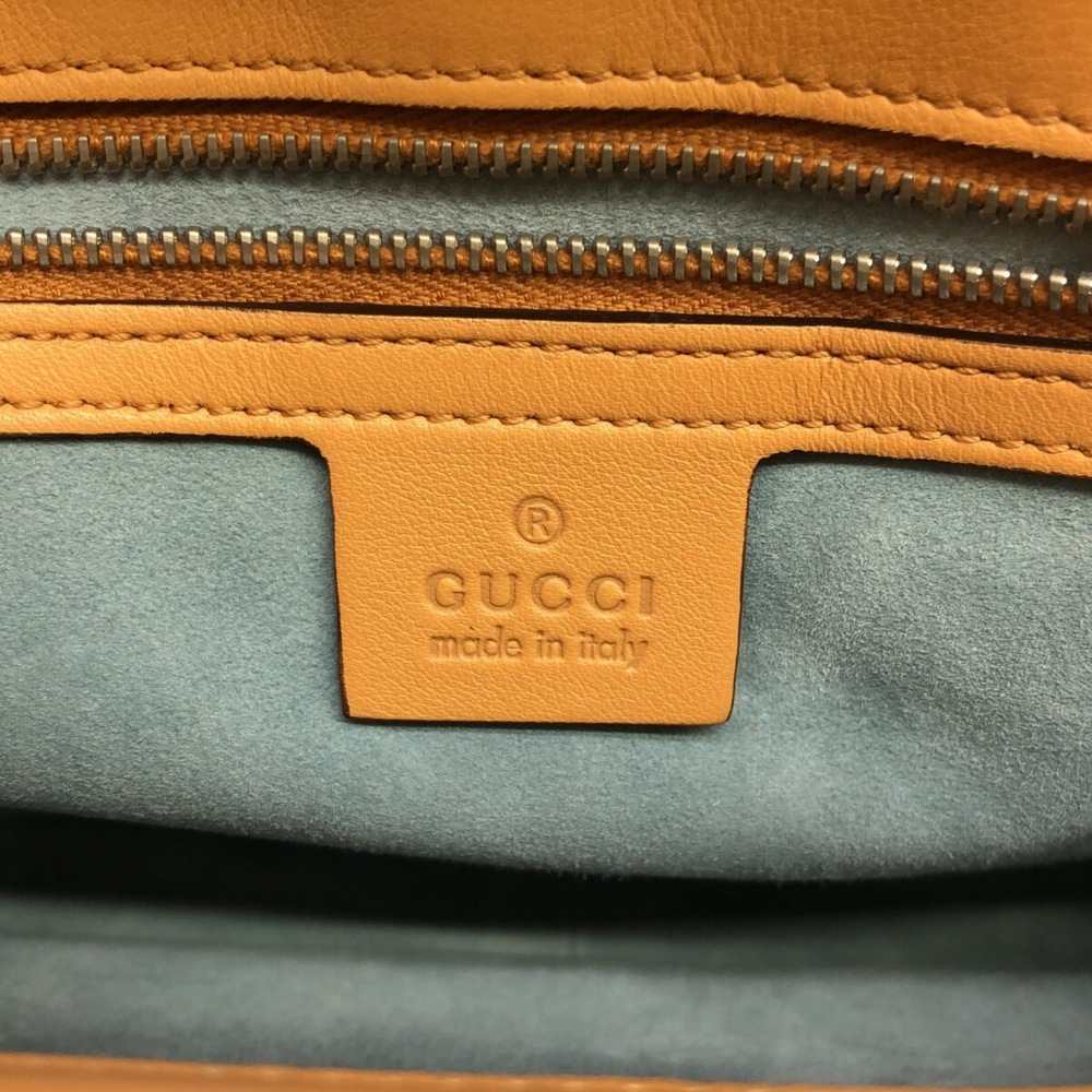 Gucci Ladylock Python Handbag Beige - image 7